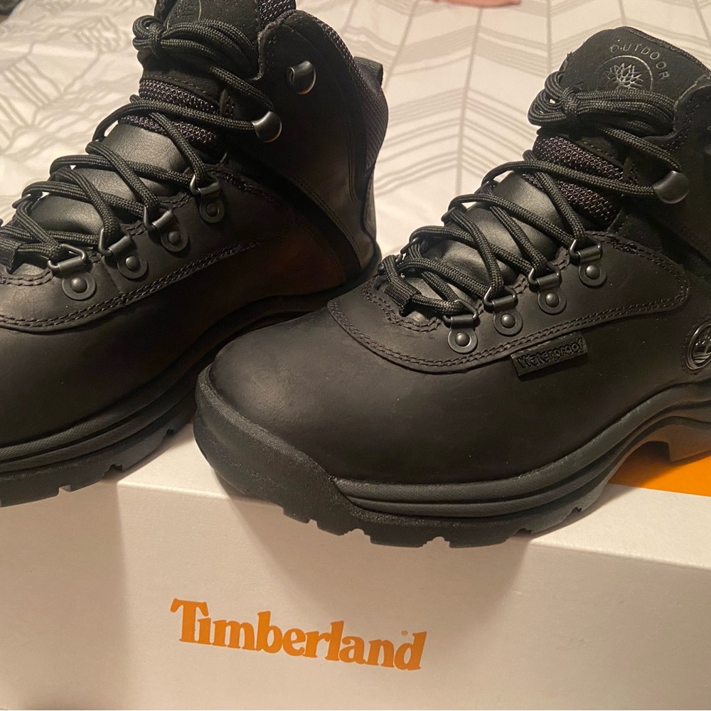 Timberland black winter boots